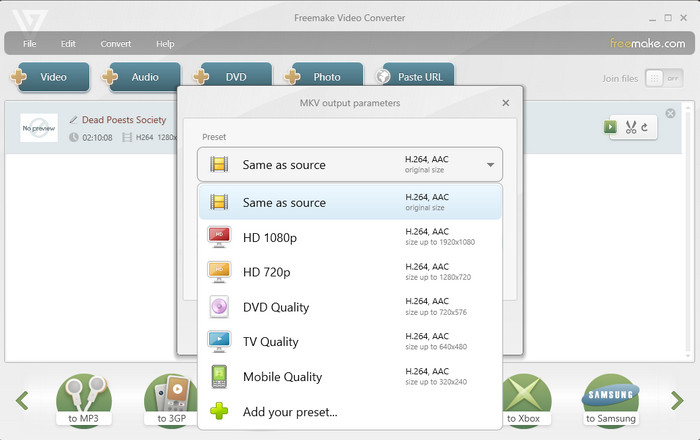 Freemake Video Converter