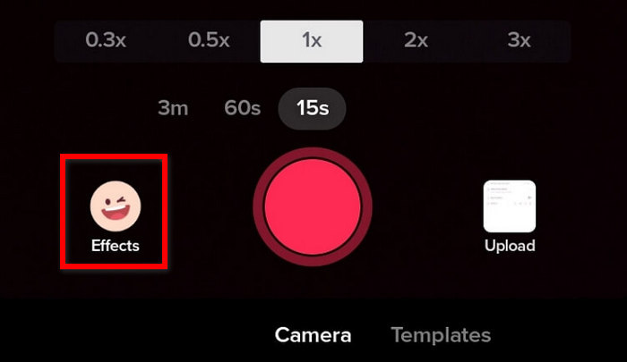 Tap Effects Option