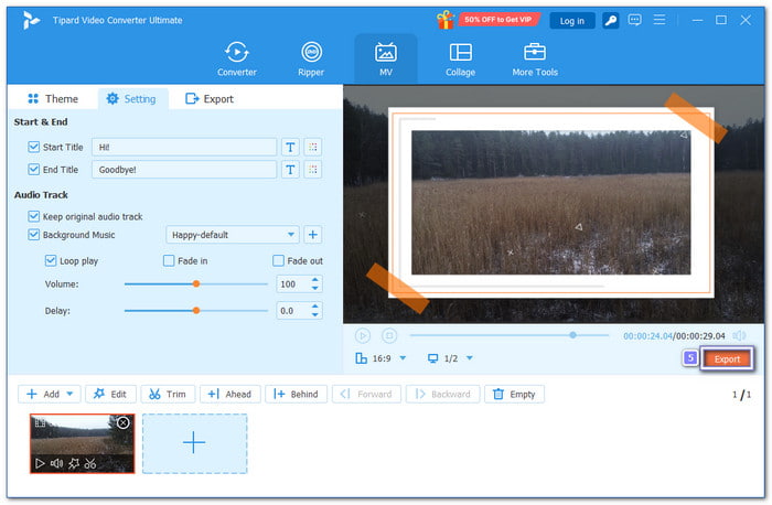 Save Video With Titles