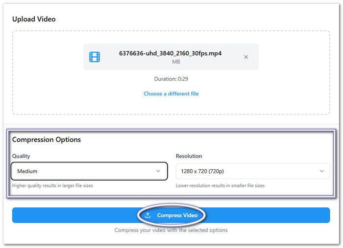 Compress 4K Video Free Online