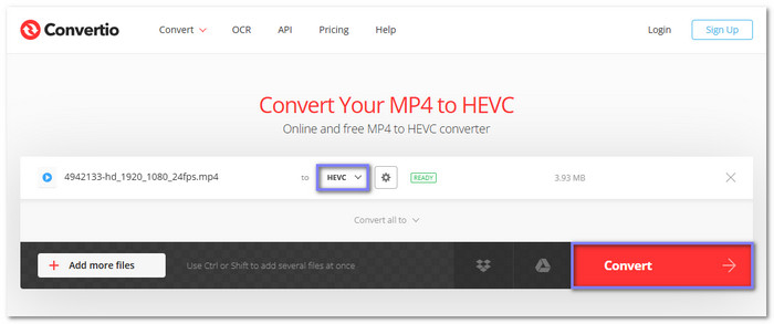 Convertio Convert Raw Video to Lossless Codec