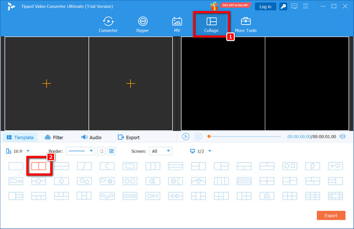 Collage Select Layout