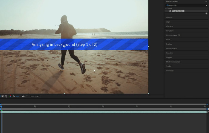 Warp Stabilizer After FX