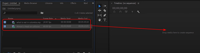Add Video to Premiere