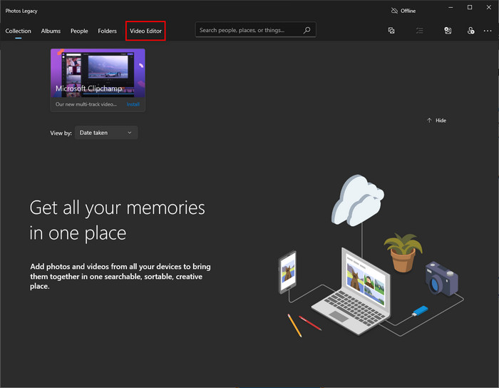 Choose Video Editor