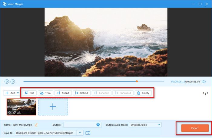 Edit And Export