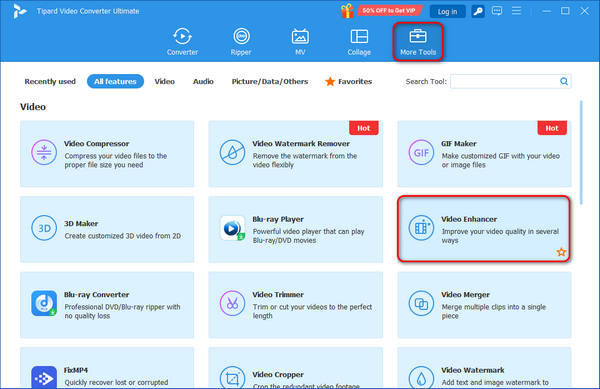 Video Converter Ultimate More Tools