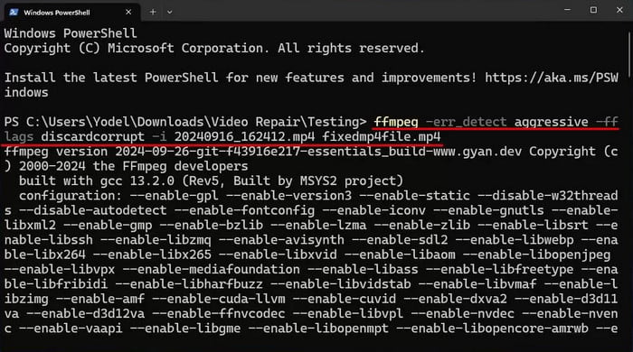 Encode Command
