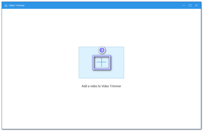 Add The Video You Want to Shorten