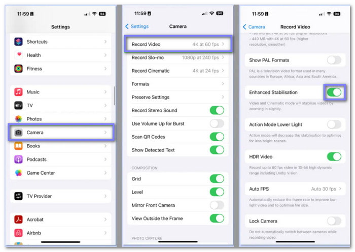 Enhanced Stabilization