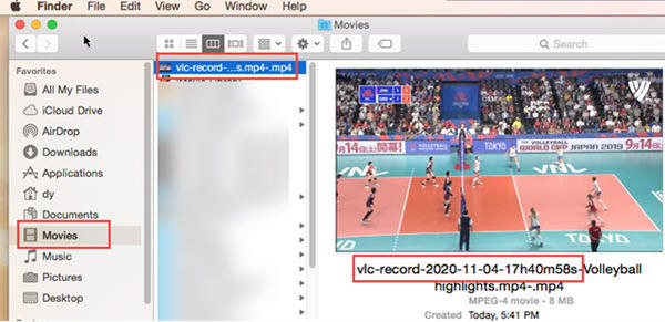 Trim Video in VLC on Mac
