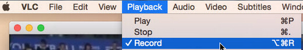 Turn on Recording Feature on Mac VLC
