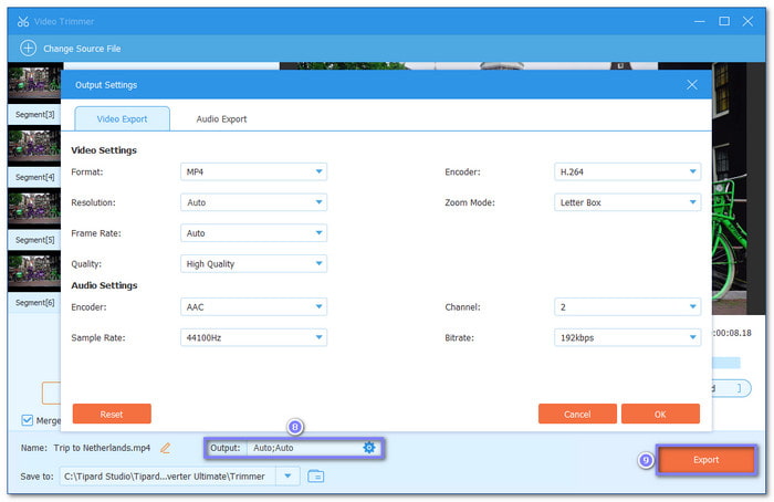 Adjust Settings And Export The Video