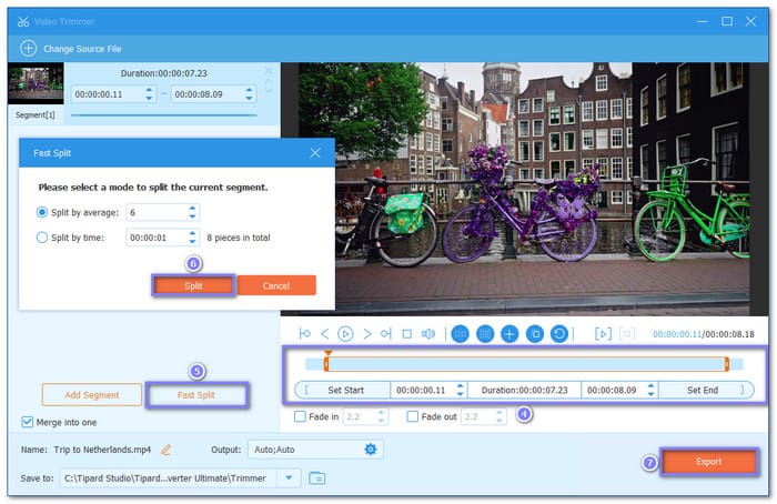 Set The Start And End Points