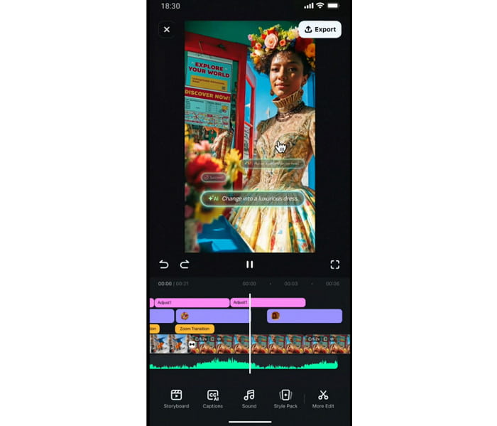 Filmora Video Enhancer