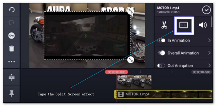 Begin to Make Split Screen-video