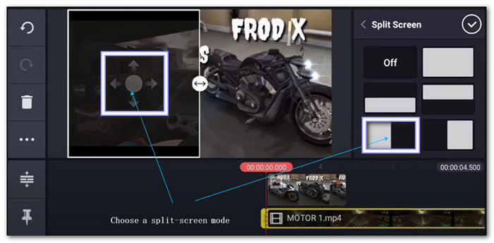 Customize Split Screen Video