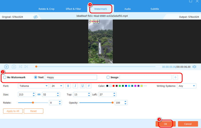 Add Watermark Tipard