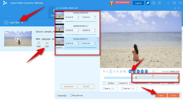 Upload And Cut Video