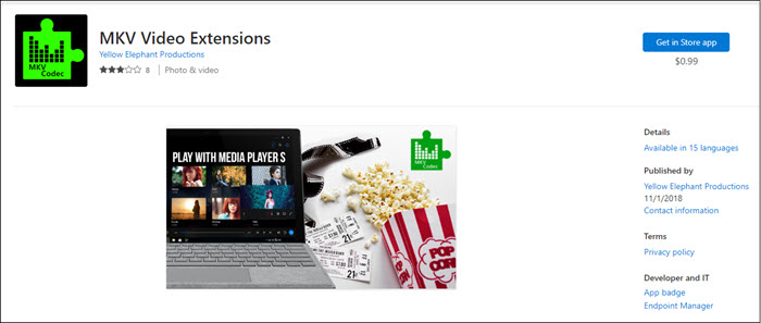 MKV Video Extensions