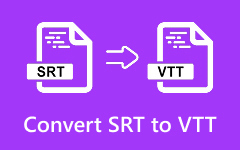 Convert SRT to VTT