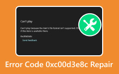 Error Code 0xc00d3e8c Repair