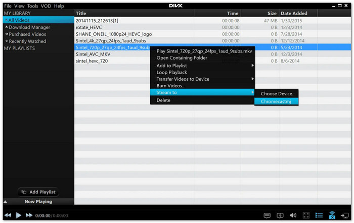 DivX Player Best MP4 Player for Windows and Mac