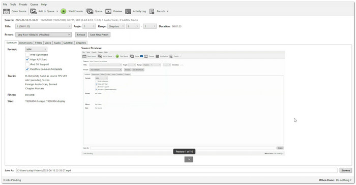 HandBrake Top MP4 to M4V Converter