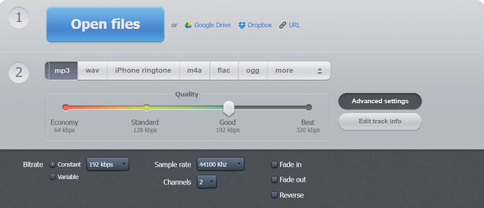 Online Audio Converter