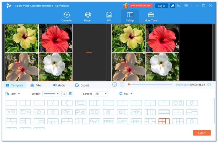 Tipard Video Converter Ultimate Top Video Collage Maker