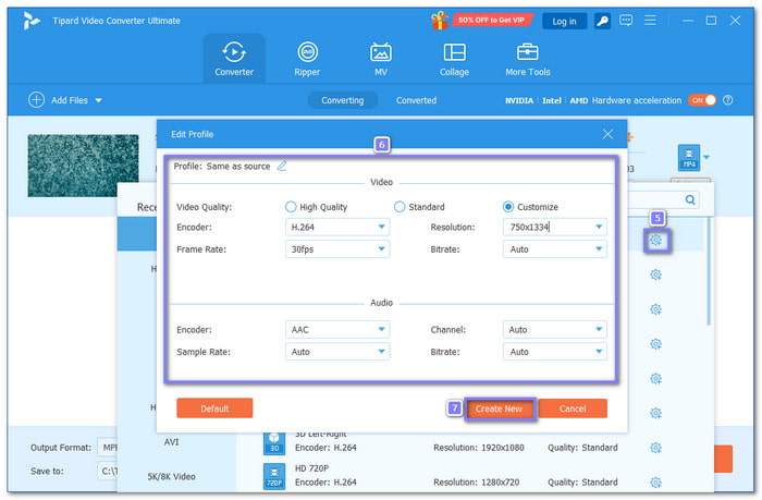 Press The Cogwheel Button
