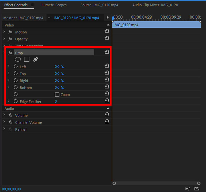 Adobe Premier Cropping The Watermark