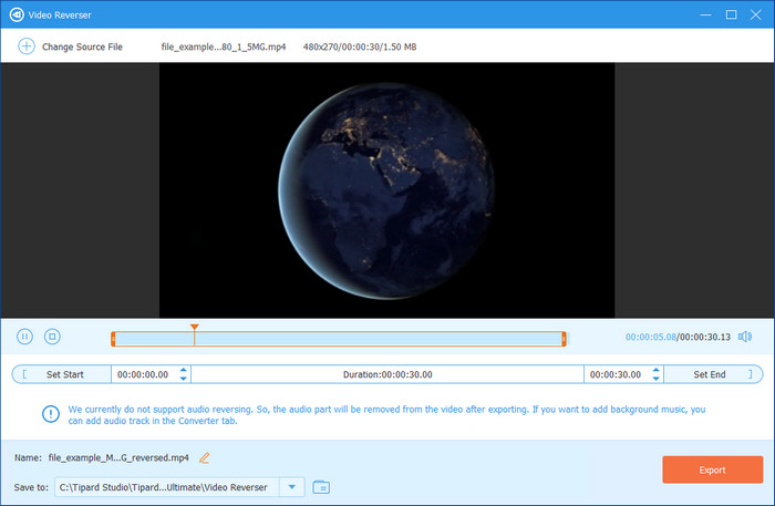 Tipard Video Reverser
