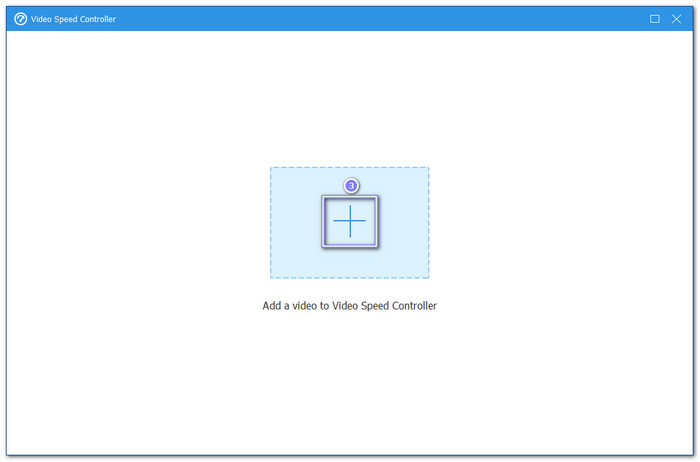 Select The Video File You Want to Speed Up