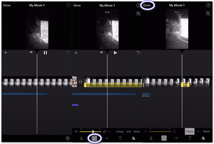 Speed Up a Video on iPhone Using iMovie