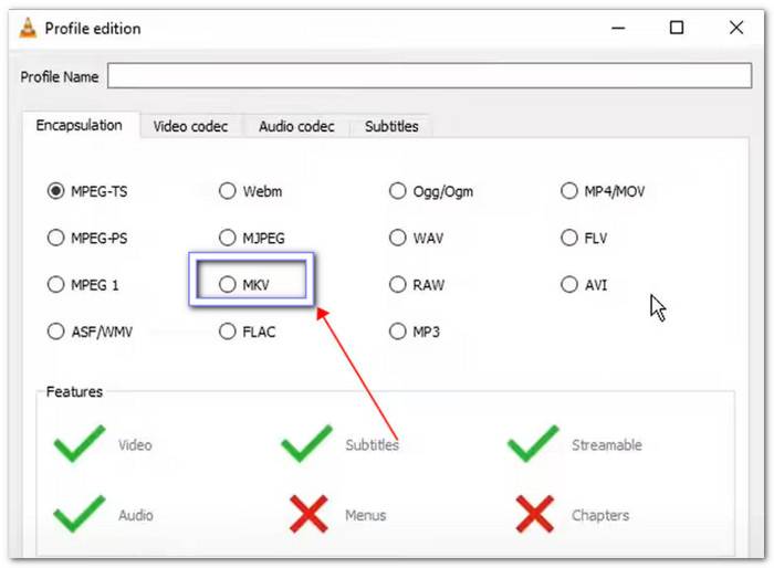 VLC Best TS to MKV Conversion Method