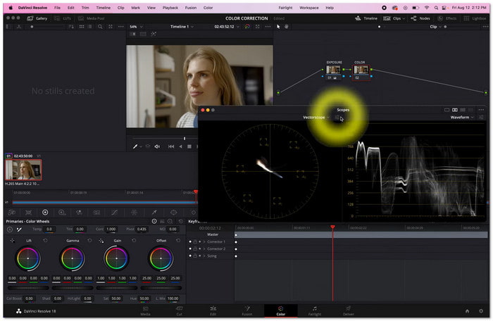 DaVinci Resolve Best Video Color Correction App