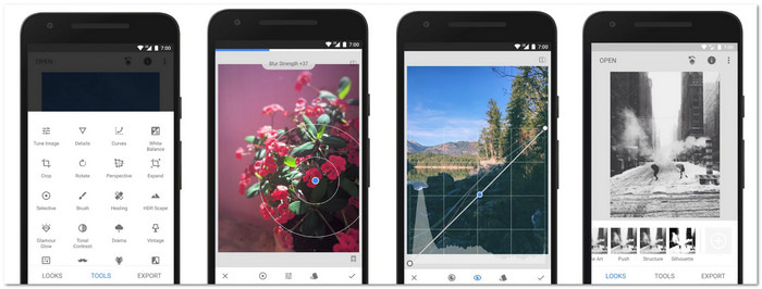Snapseed Best Video Color Correction Apps for Android