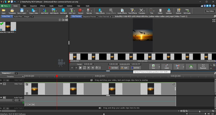 VideoPad Video Editor