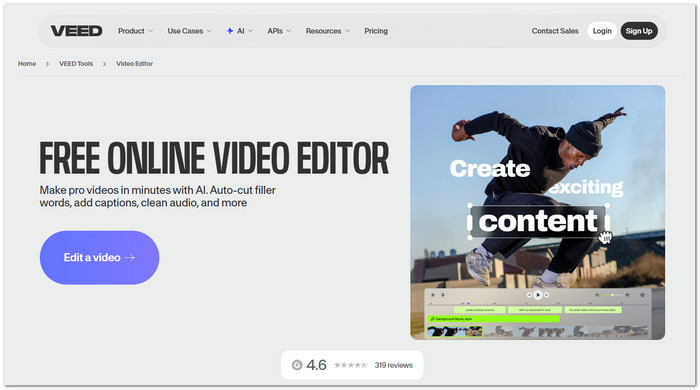 VEED Top Video Editor