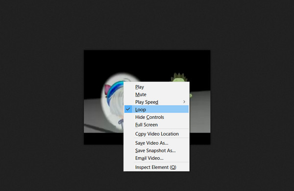 Video Looper for Mozilla Firefox