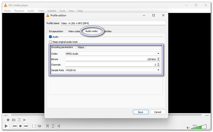 By Reducing Audio Details