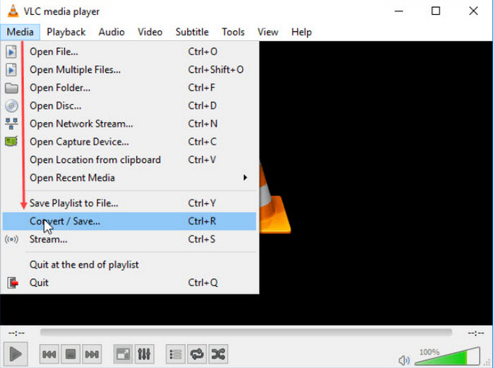 Convert Save VLC Win