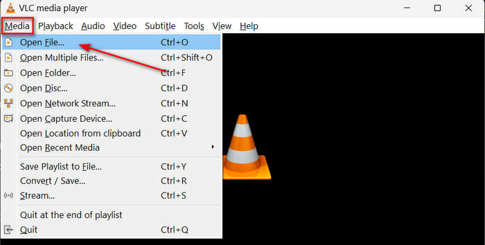 Open Vide File