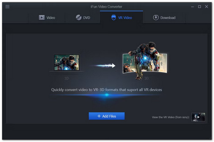 iFun Video Converter Ultimate Top VR Video Converter