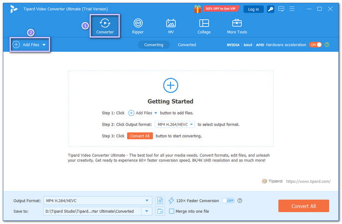 Import The Video You Want to Upgrade