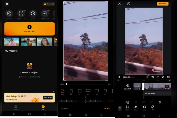 Change Aspect Ratio on Android